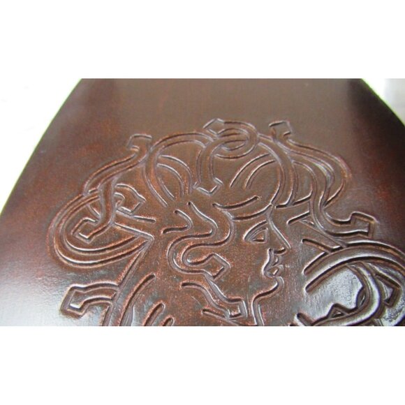 Cobra Society Women’s US 8 Black Nubuck Leather Loafer Dress Shoe logo - Picture 10 of 10